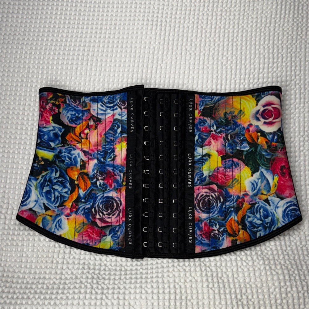 Floral Waist Trainer Corset - Small